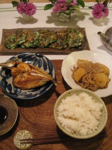 漢方の晩ご飯