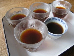 漢方のコーヒーゼリー