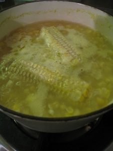 漢方のコーンスープ