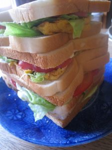 漢方のサンドイッチ