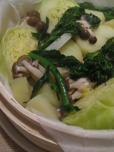 漢方の蒸し野菜