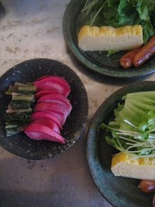 漢方の野菜