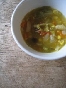 漢方の野菜スープ