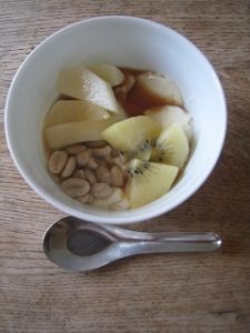 漢方の豆花